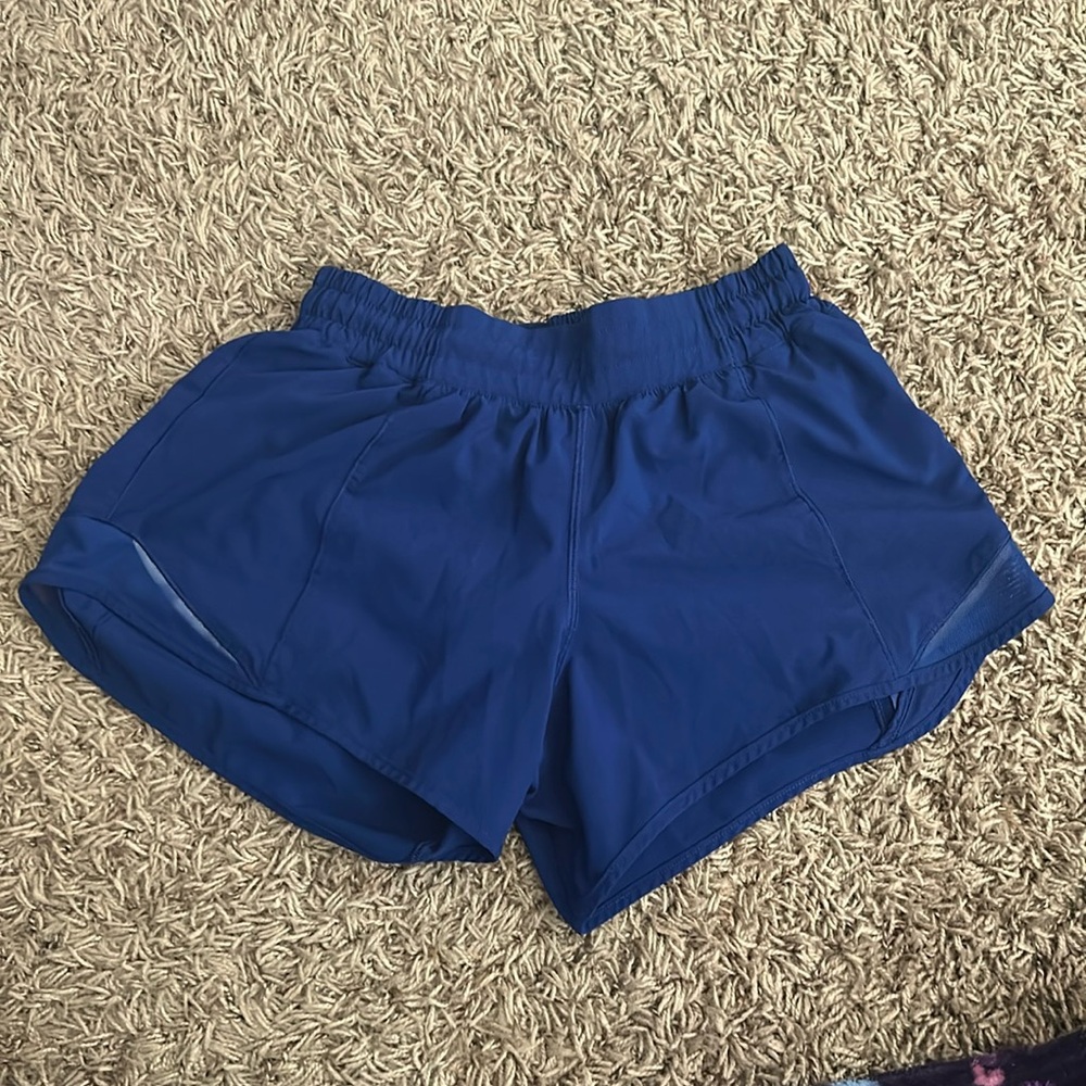 Lululemon dark blue shorts